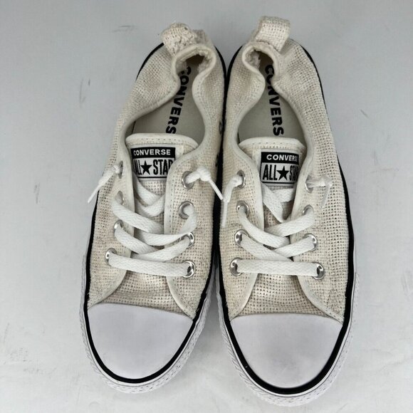 Converse Womens 547239C Ivory Chuck Taylor All Star Shoreline Size 8 Slip Shoes - Picture 4 of 9
